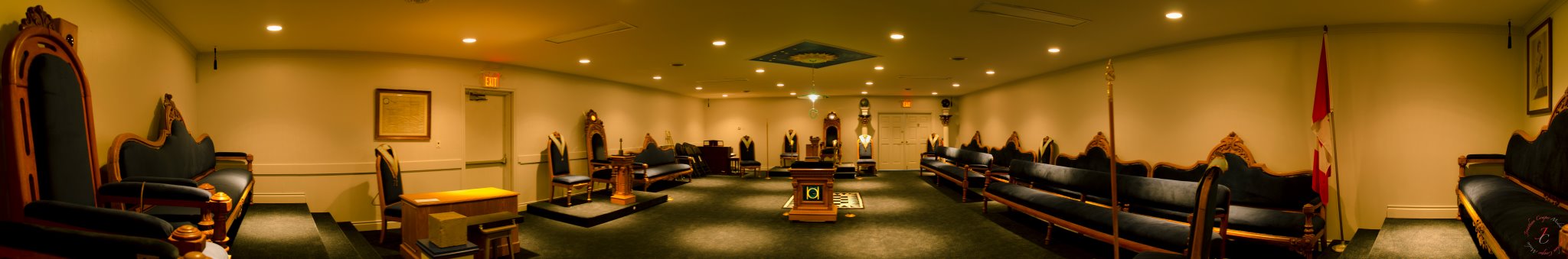 The Brant Lodge No. 45 Lodge Room